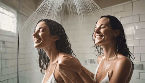 Le générique emblématique de Véronique et Davina sous la douche