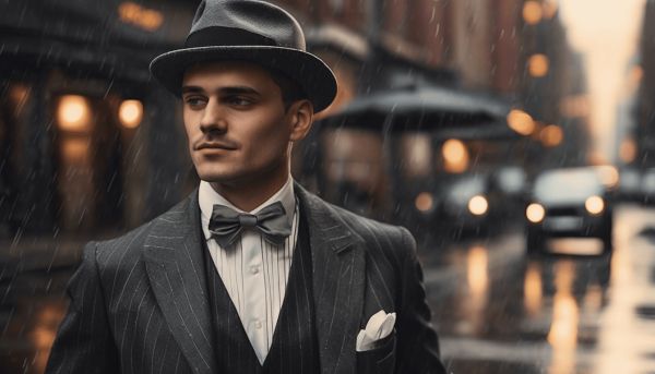 Maîtriser le style des vêtements homme années 20